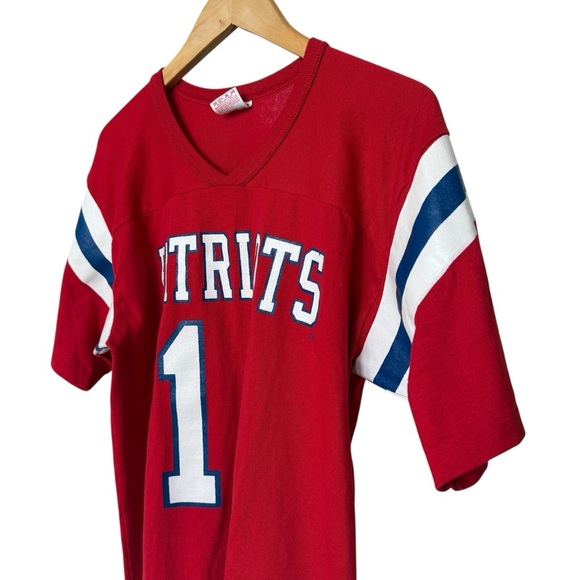 VINTAGE! 80’s Tony Eason Rawlings Large New England Patriots Jersey #11 NFL - Picture 2 of 8